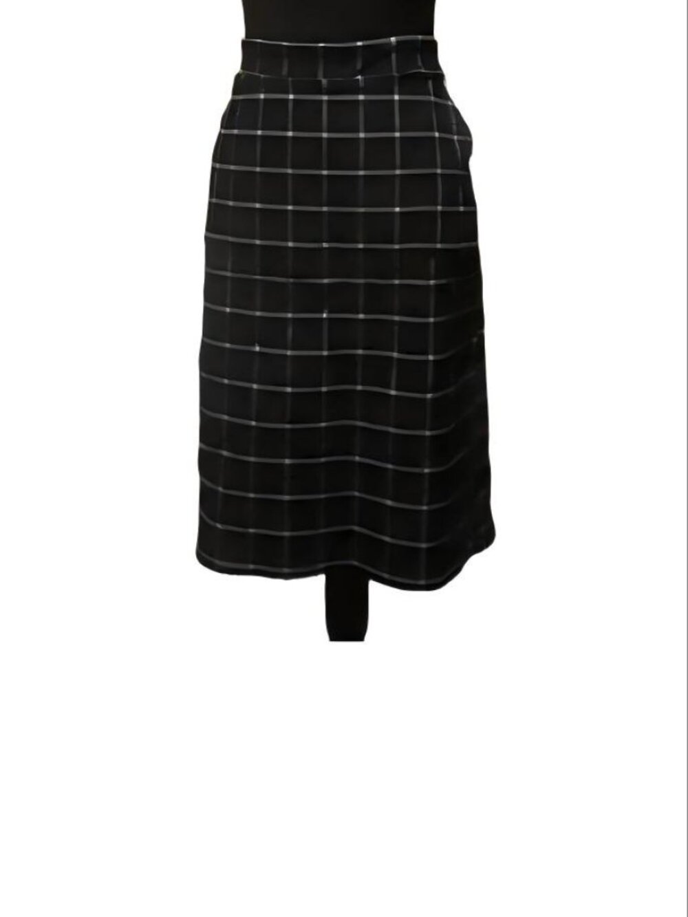 89TH + Madison Windowpane Grid Skirt
